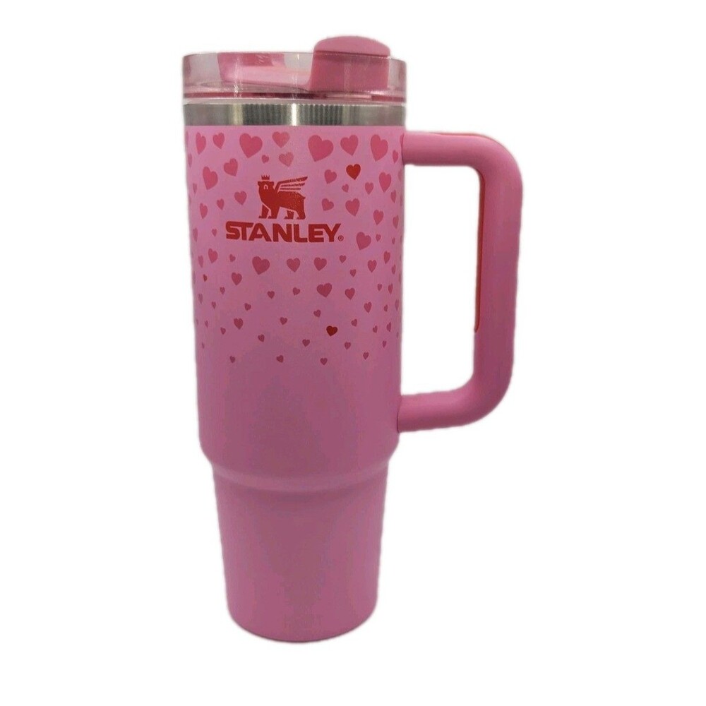 Stanley Target Exclusive Valentine’s Day 2025 Sweet Hearts 30oz Pink Tumbler